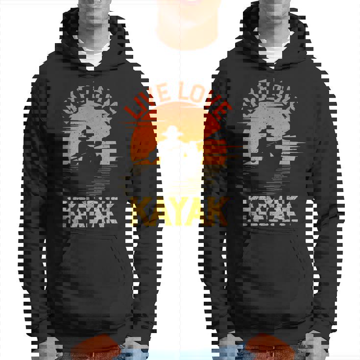 面白いカヤック愛好家 カヤックライブ ラブカヤック パーカー