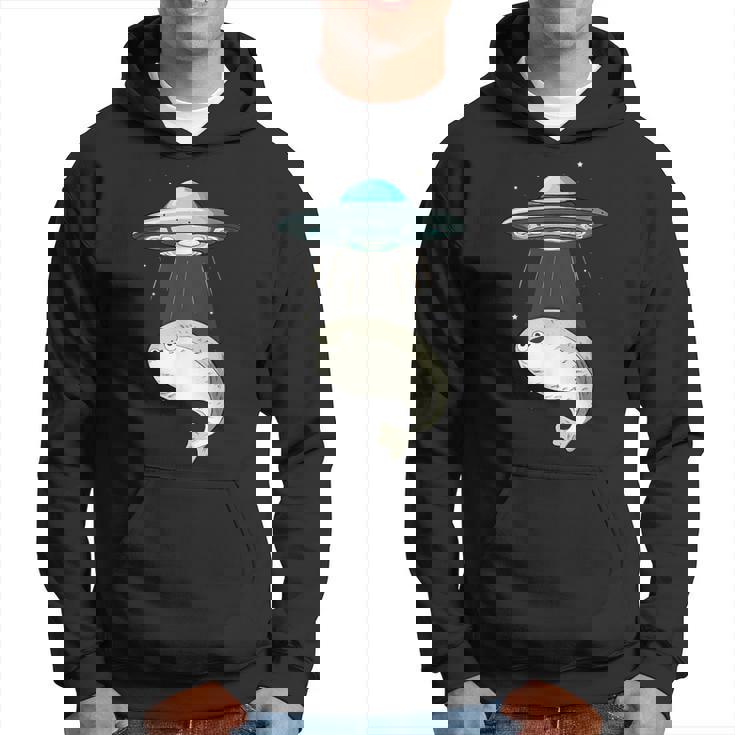 面白いサカバンバスピス フィッシュミーム Ufo アブダクション パーカー