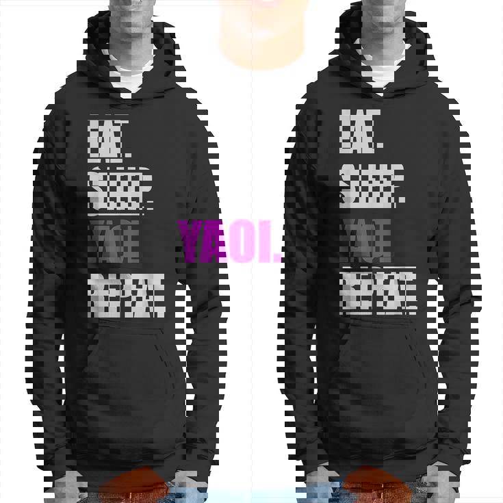 食べて寝てヤオイリピートヤオイボーイの恋愛漫画 パーカー