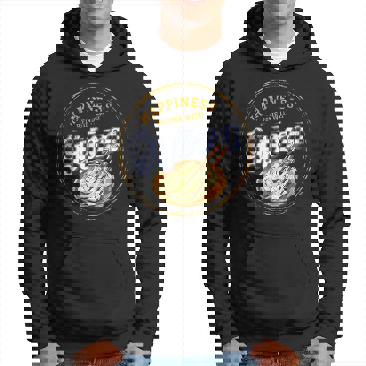 餃子 食品 餃子 レトロ クック ヴィンテージ 日本のホリデー お土産 パーカー