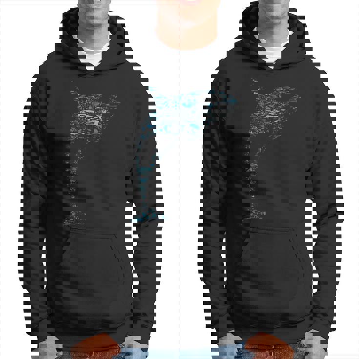 魚のシャチ パーカー