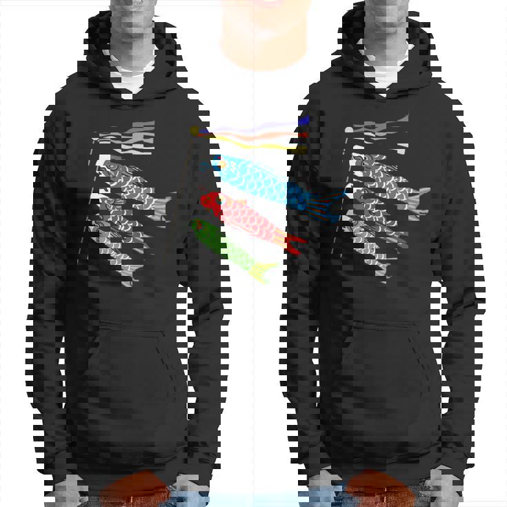 鯉鯉 鯉のぼり 旗 こどものひ パーカー