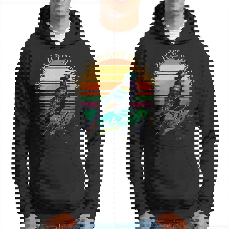 鳥 グラフィック グラックル 鳥の恋人 グラックル Got No Boss パーカー