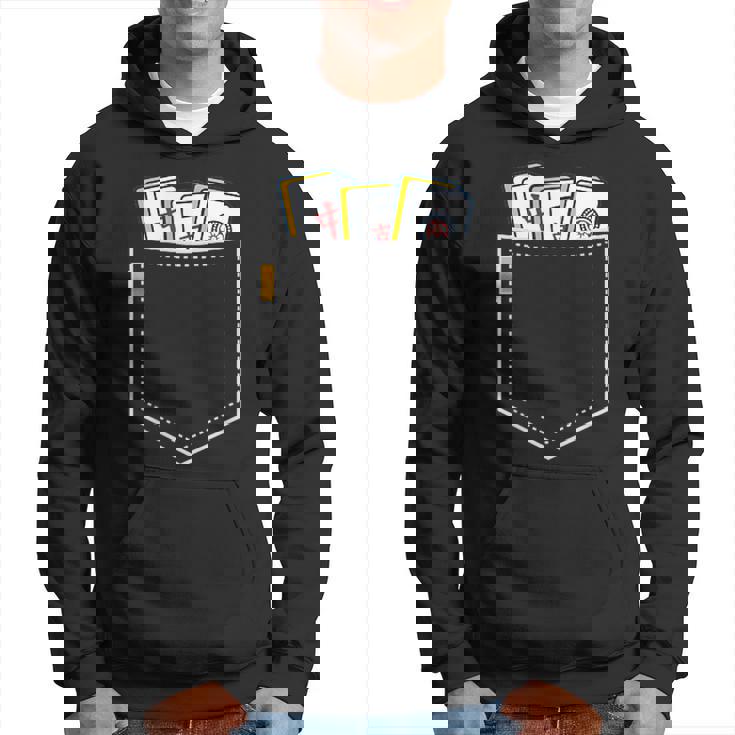 麻雀 牌 ワンポイント ポケット 柄ポケット デザイン かわいい おもしろ 可愛い 麻雀好プレゼント パーカー