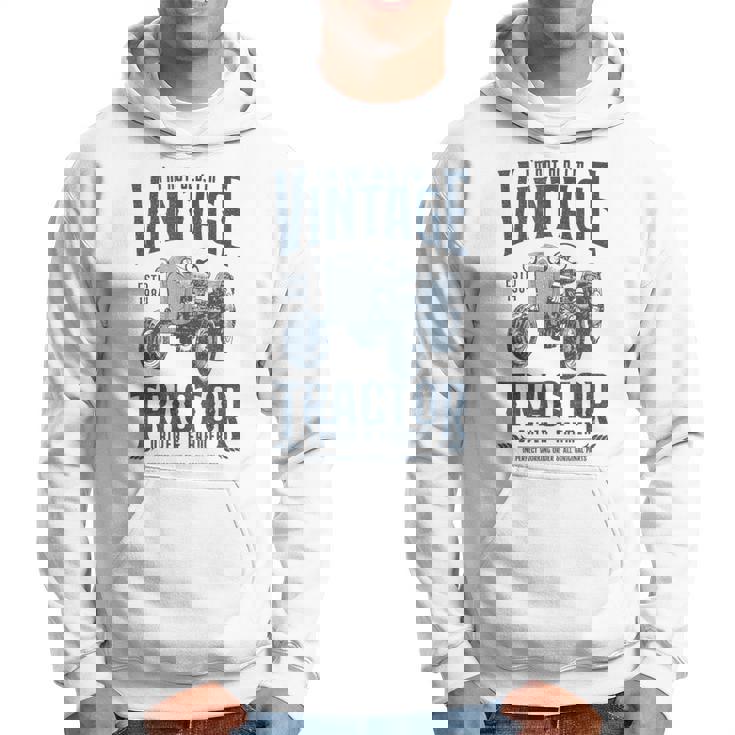 1984 年生まれのビンテージ トラクター ファーマーの誕生日 パーカー