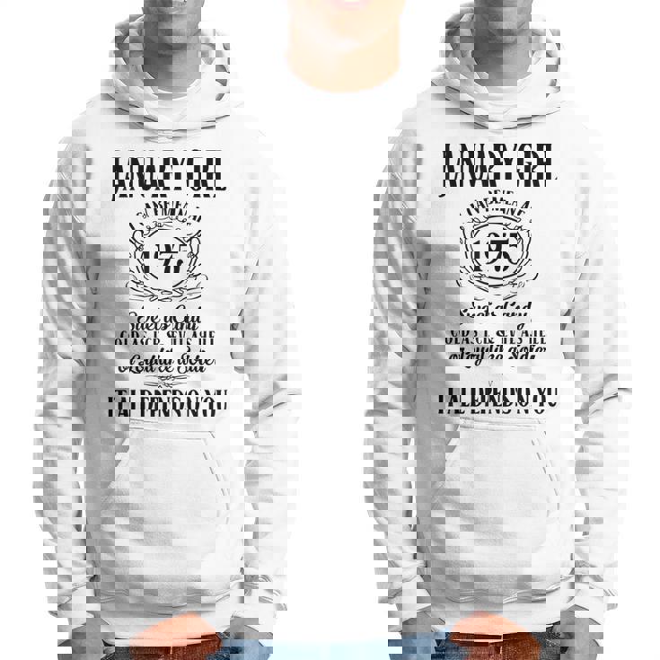 Im 1月ガール 1975年 1月生まれ 1975年 1月少女 パーカー