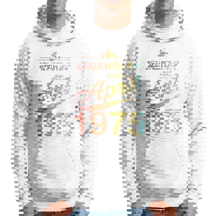 50Th Birthday 1975年4月生まれ 50歳 ヴィンテージ 長袖tシャツ パーカー