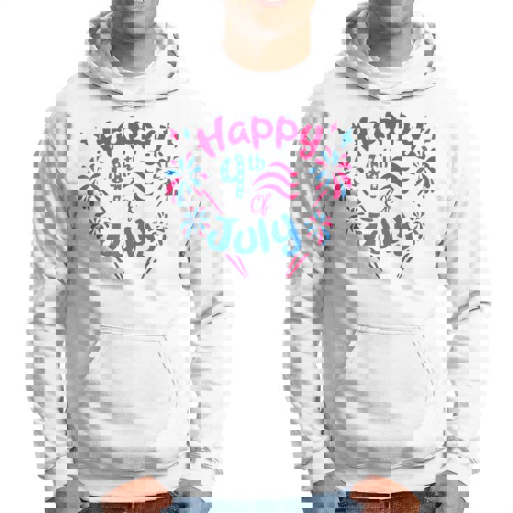 7月4日 花火監督 おかしな家族花火 パーカー