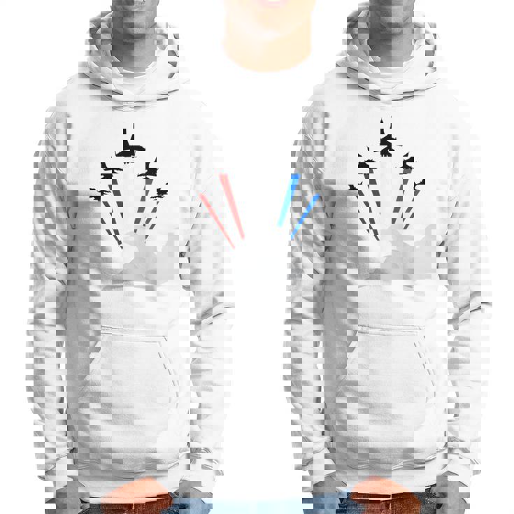 7月4日アメリカ独立記念日戦闘機ジェットクールグラフィック パーカー