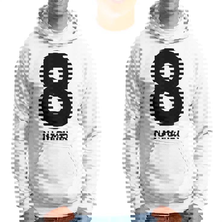 8 数字 パーカー