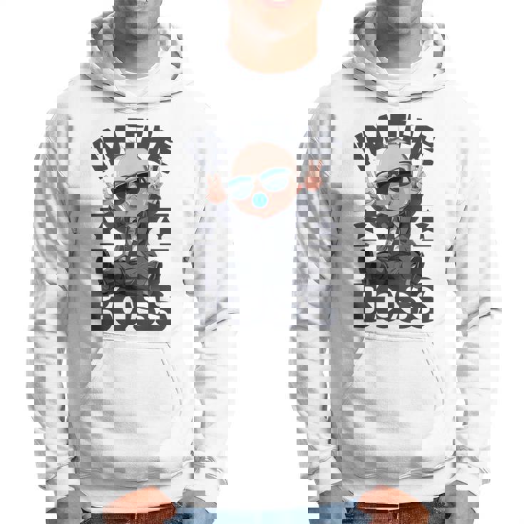 Baby Boss I'm The Boss レトロ Like A Boss キッズ パーカー