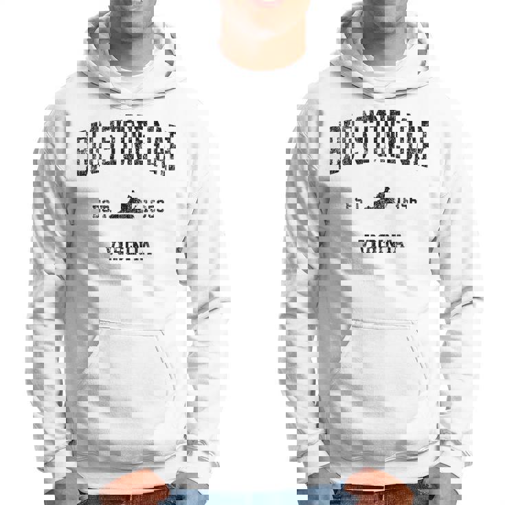 Bigtone Gap バージニアa ビンテージ スポーツデザイン ブラックプリント パーカー