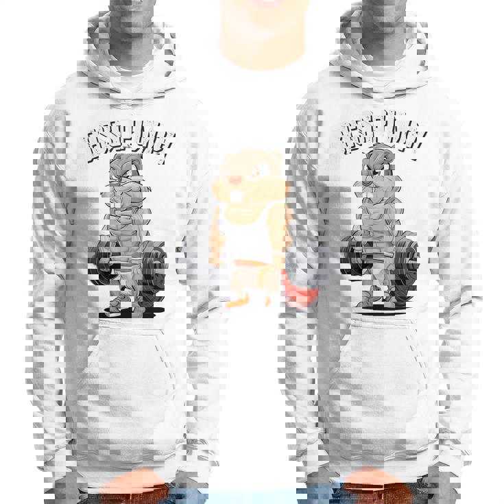 Bissi Pumpi Gym Fitness Meme Bobr Bissi Pumpi Bober パーカー