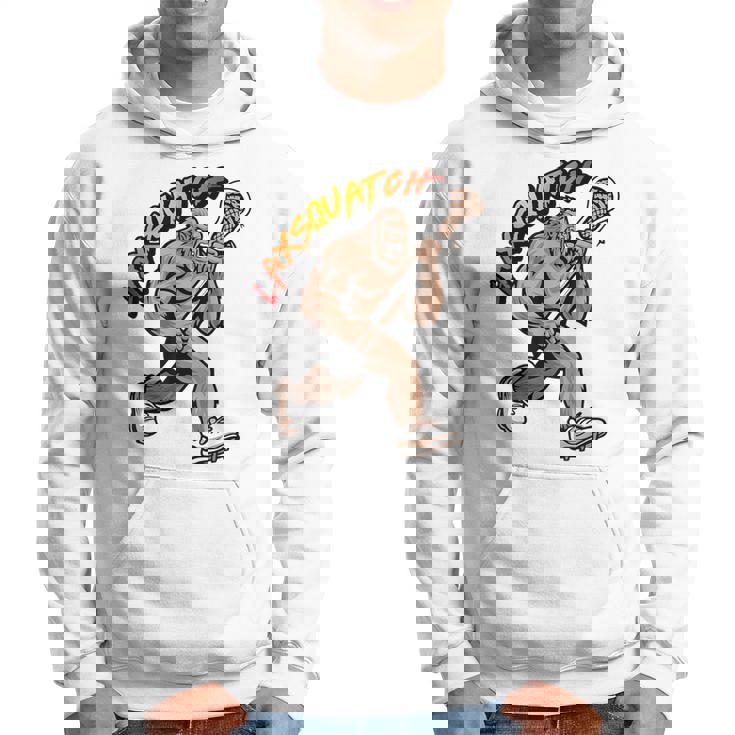 D-Pole Longtick Bigfoot Lacrosse Player Laxsquatch パーカー