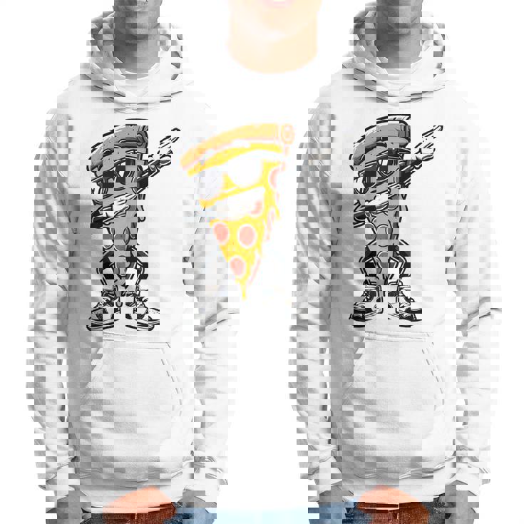 Dabbing Pizza スライス ダンス ピザ 幼児 男の子 ダンス 食通 パーカー