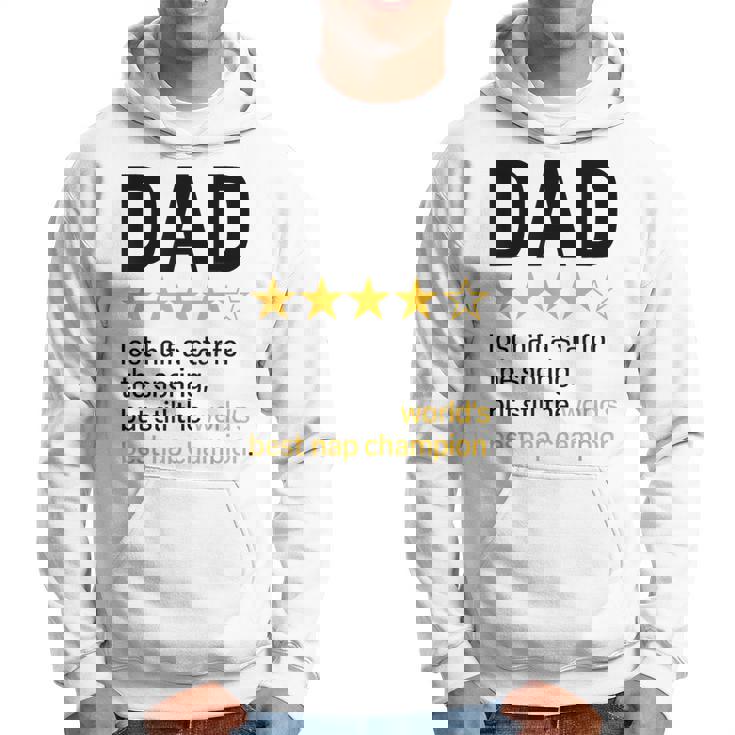 Dadtar Rating いびきジョーク 世界最高のお昼寝チャンピオン パーカー