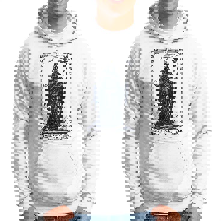 Death Tarot Card 13 Craft Gothic Reaper Aesthetic パーカー