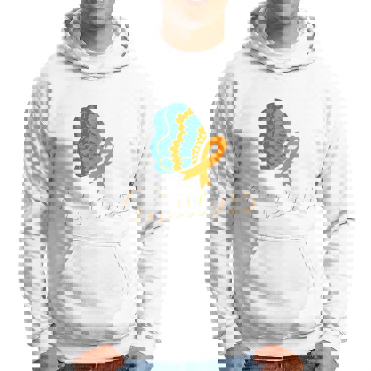 Early Detection Matters Ribbon Appendix Cancer Awareness 長袖tシャツ パーカー