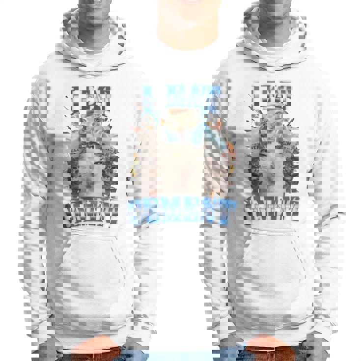 I Eat セメント 呪われた猫 面白い 奇妙な特定 ダンク ミーム 長袖tシャツ パーカー