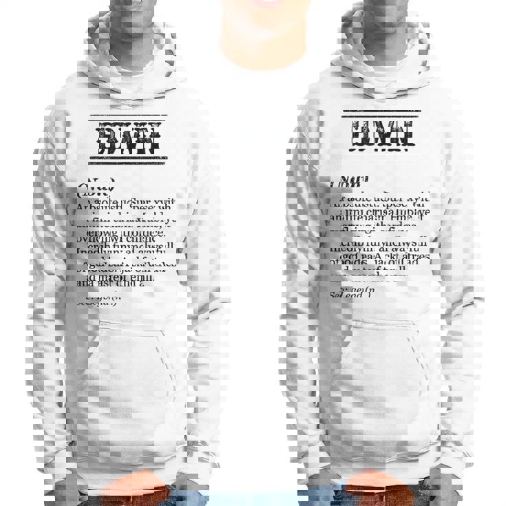 Edwin 面白いフレーズ 名前の定義付き パーカー