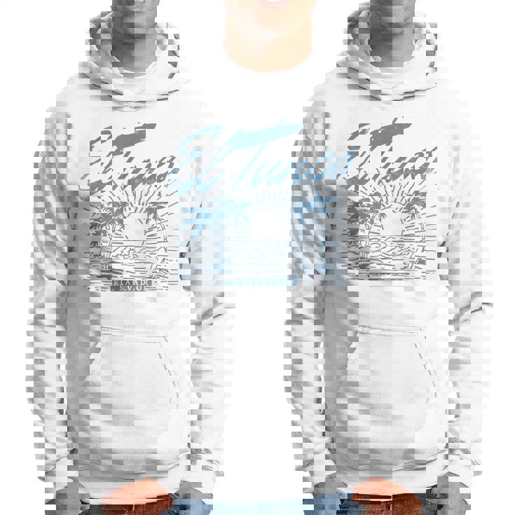 El Tunco エルサルバドル ヴィンテージ アンティーク調 ヤシの木 サーフ パーカー