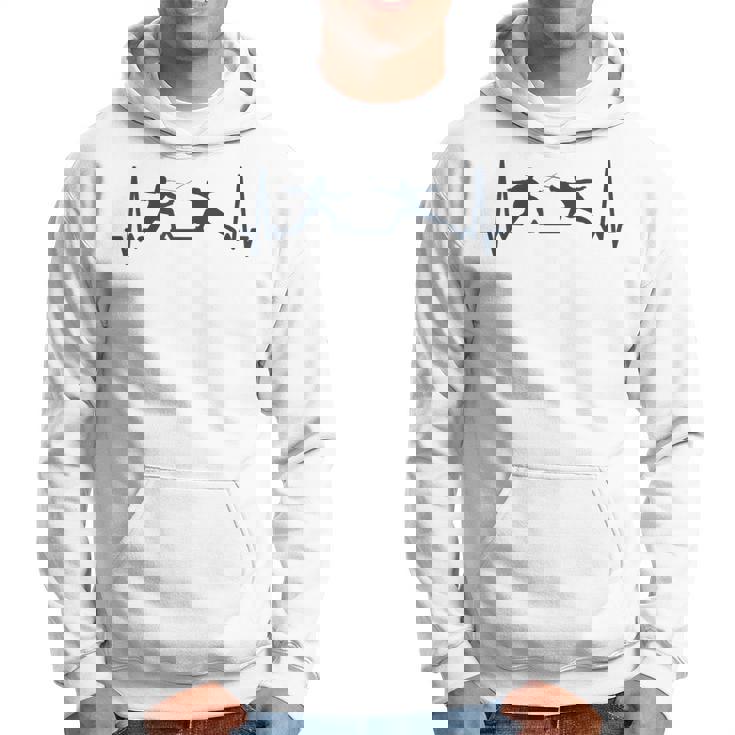 Esgrima Fencer Jugadores Juego Fencing Cardiogram Esgrima Sudadera