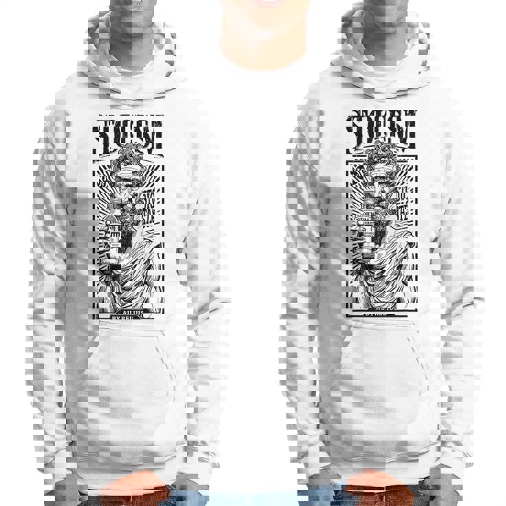 Estoicismo Filosofía Divertida Marco Aureliointage Anuncio Estoico Sudadera