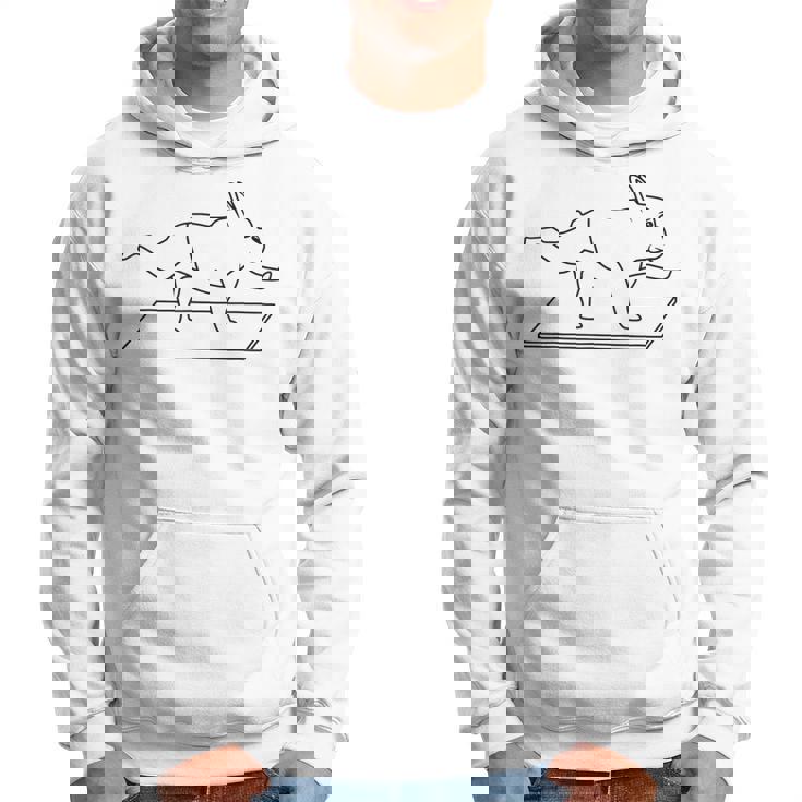 French Bulldog Frenchie Yoga フレンチブルドッグヨガ パーカー