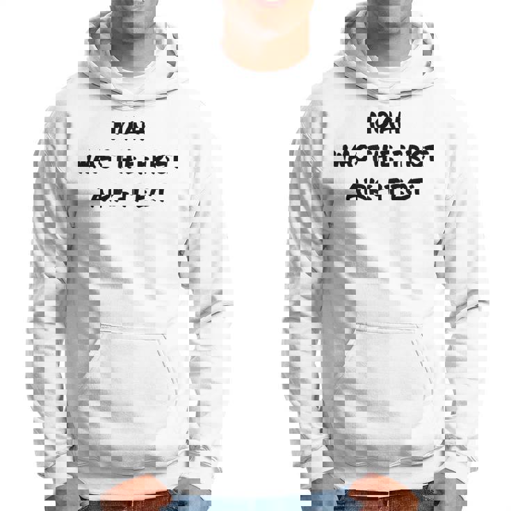 Clean Bible Character Humor – Noah The Ark-Itect Joke パーカー