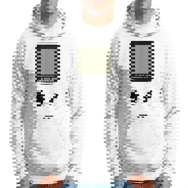 Gameboy オリジナルゲーマー 面白いオタクビデオゲームシャツ パーカー