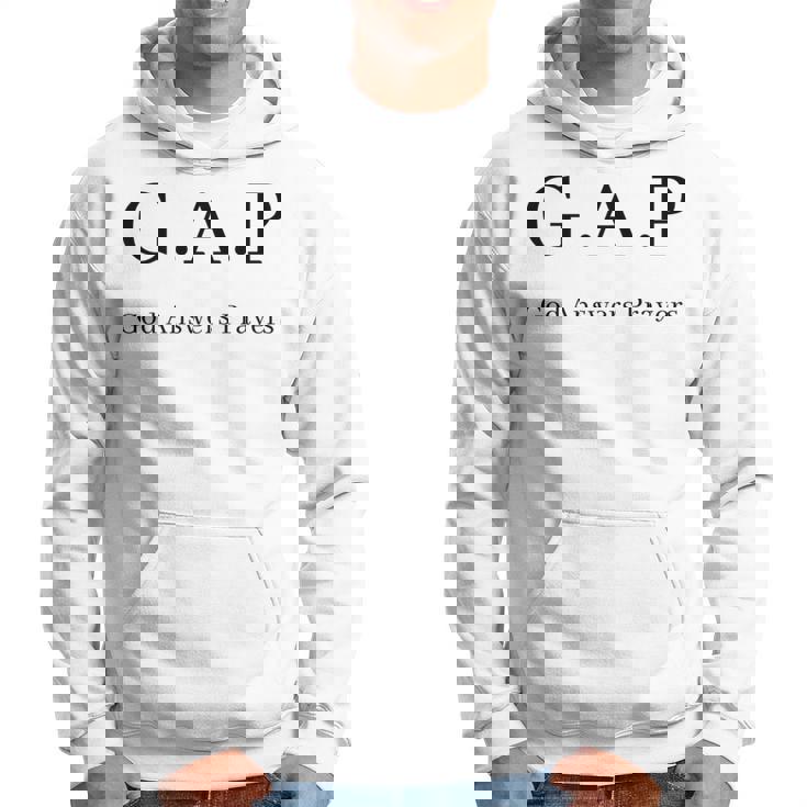 GAP 神は祈りに答えてくださる 長袖tシャツ パーカー