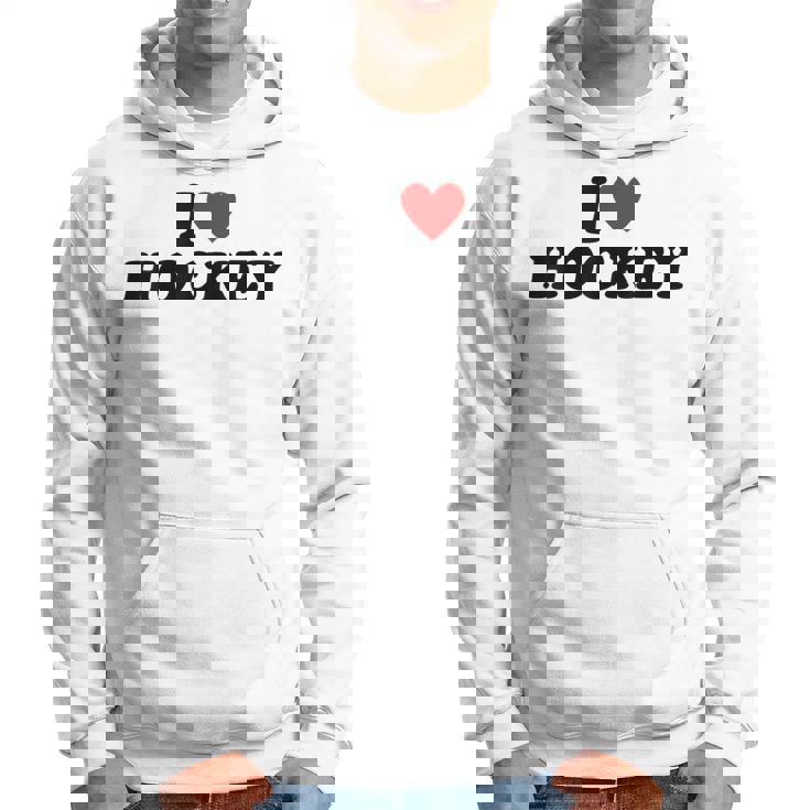 I Heart Hockey パーカー