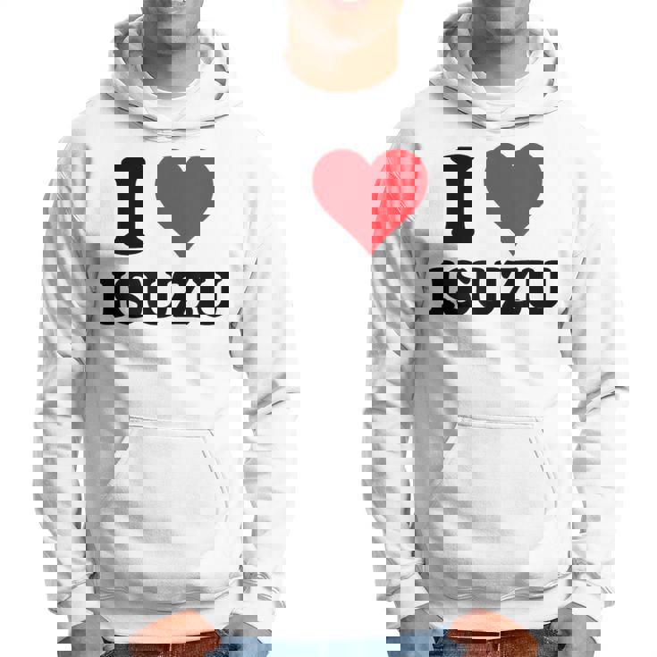 I Heart いすゞ ファーストネーム I Love パーソナライズ パーカー