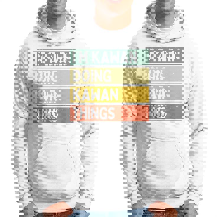 I'm Kawan Doing Kawan Things 面白い名言 長袖tシャツ パーカー