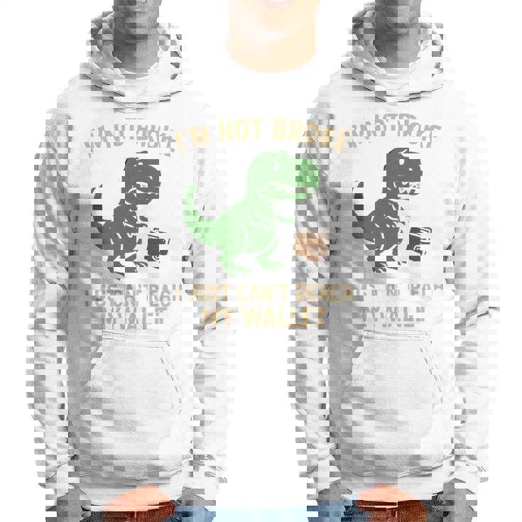 I'm Not Broke Top For Friend Withhort Arms Joke 長袖tシャツ パーカー