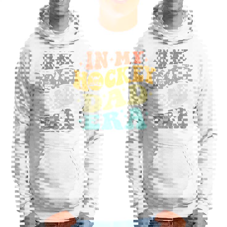 In My Hockey Dad Era ファニーホッケーお父さん ヴィンテージ 父の日 長袖tシャツ パーカー