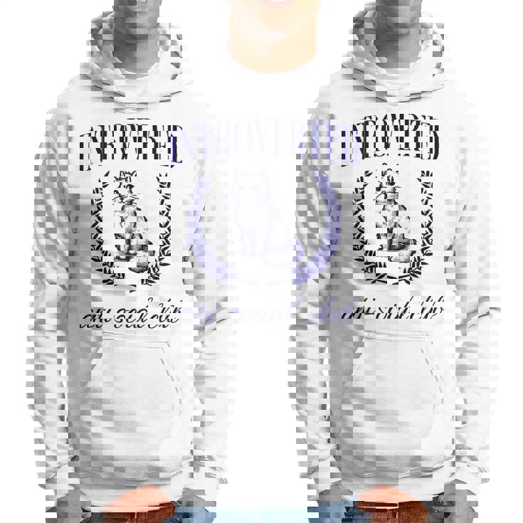 Introverted Antiocial Club 長袖tシャツ パーカー