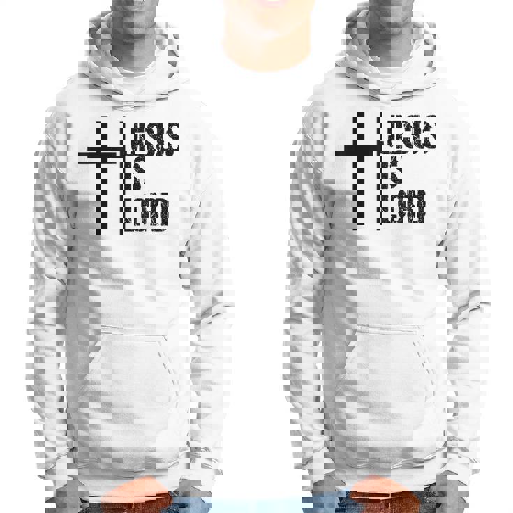 Jesus Is Lord 十字架 信仰 クリスチャン 聖書 神聖 パーカー