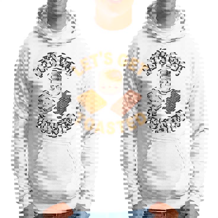 Kawaii'mores Let's Get Toast キュート 面白い キャンプ 駄洒落。 パーカー