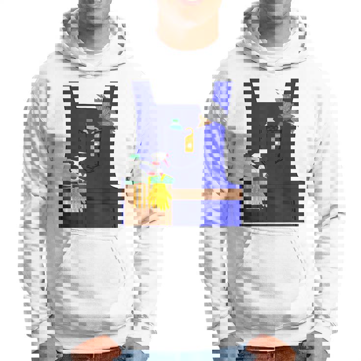 Last Minute Cleaner ハロウィンワーカーズグループコスチューム パーカー