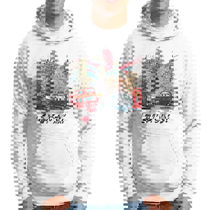 London Uk イギリス ノベルティ グラフィック お土産 ロンドン パーカー