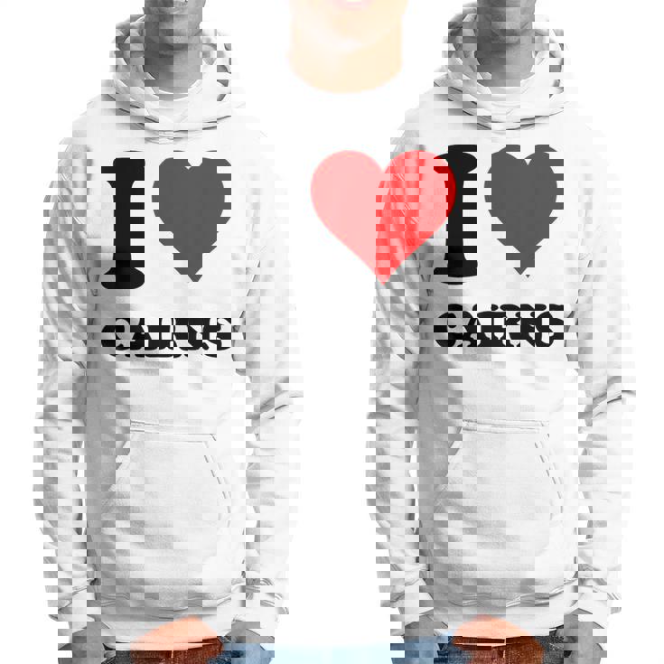 I Love Cairns パーカー