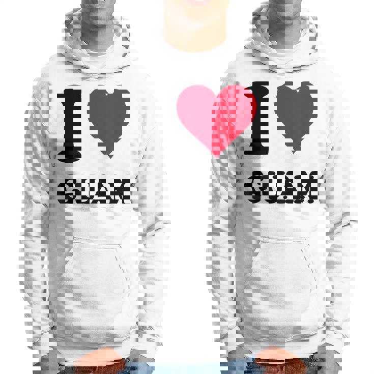 I Love Guam パーカー
