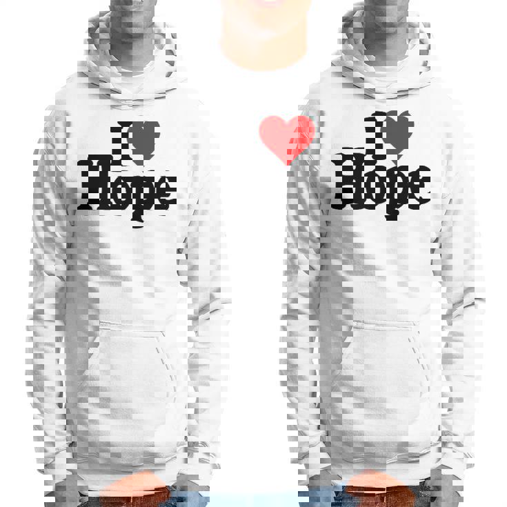 I Love Heart Hope Namee On A パーカー