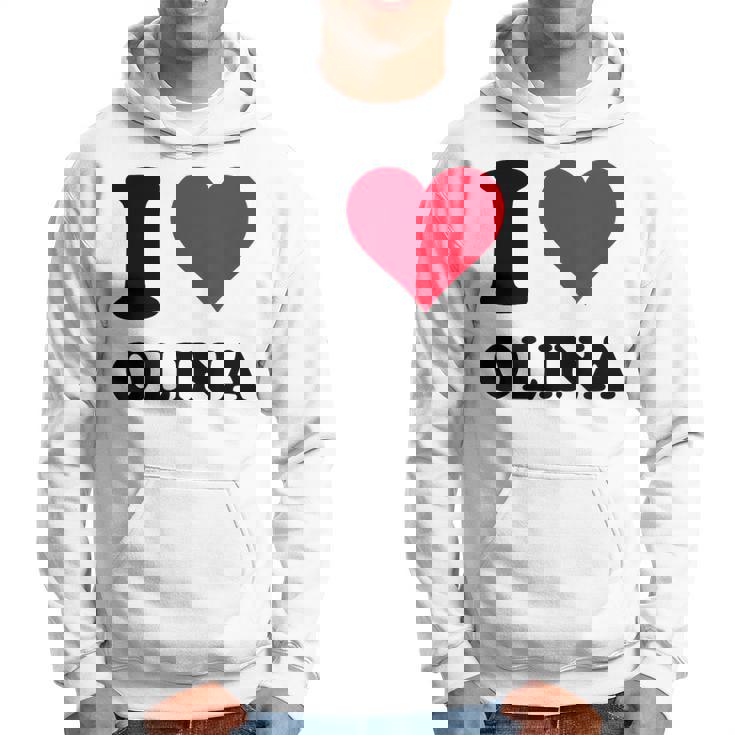 I Love Olina パーカー