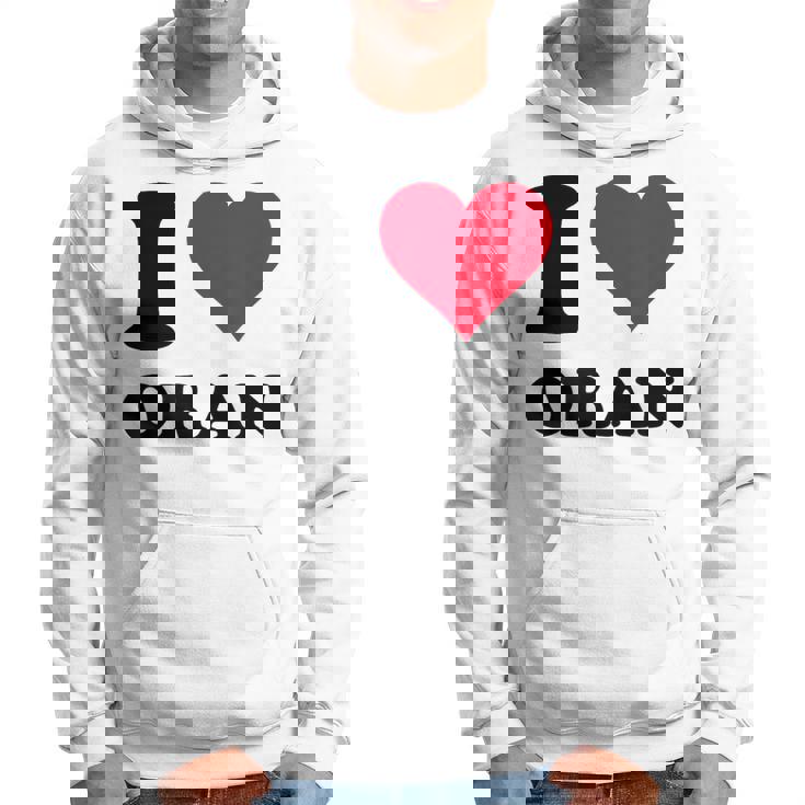 I Love Oran パーカー