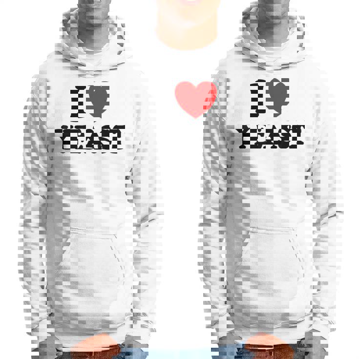 I Love Yeast 面白くてかわいい栄養パン屋フードヌーチファン パーカー