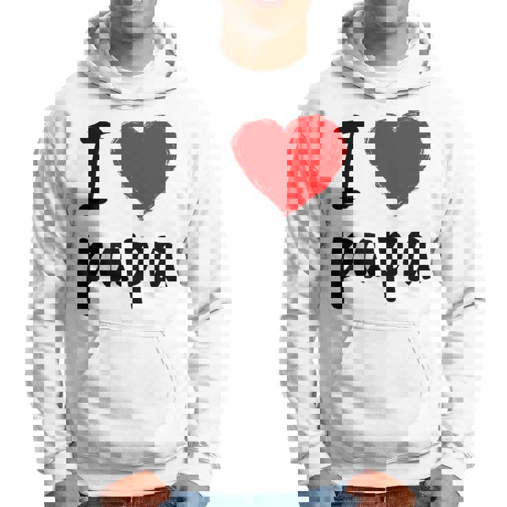 I Love You PapaCool Happy Father's Day Best Daddy パーカー