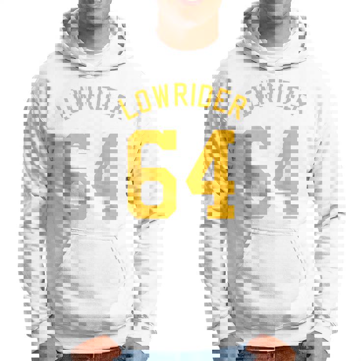Lowrider 64 Jersey Number On The Back Classic Lowrider Car パーカー