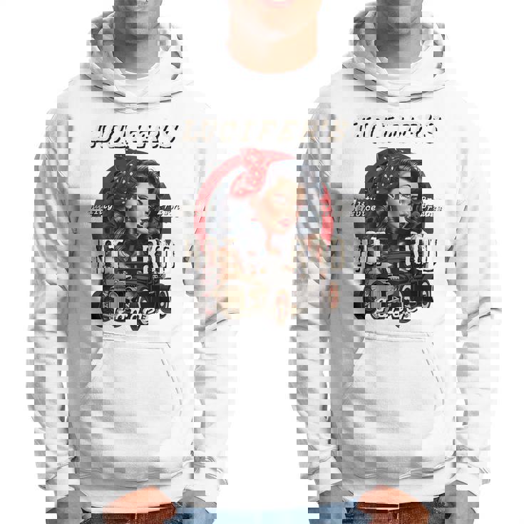 Lucifer's スーパーホットロッド ピンナップガール ロカビリー ガレージ レトロ パーカー